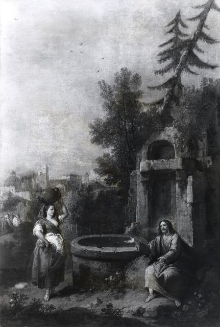 A. C. Cooper — Zuccarelli Francesco - sec. XVIII - Cristo e la Samaritana al pozzo — insieme